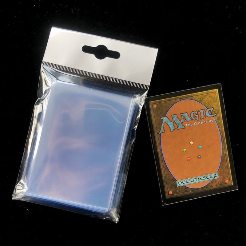 China Perfect size Crystal clear/sky blue board game card sleeve  Manufacturer and Supplier | Huiqi
